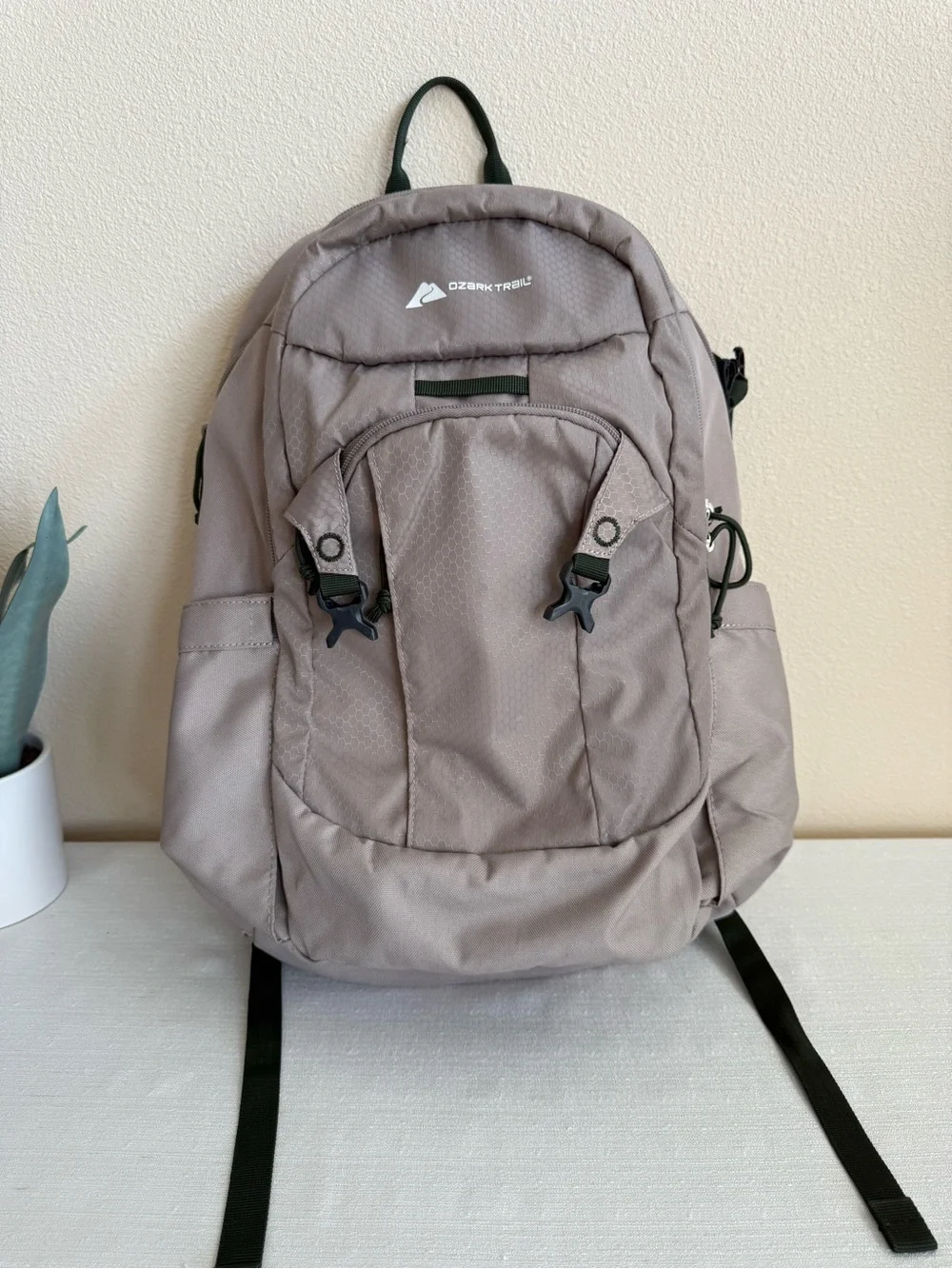 Ozark Trail Gray Hiking Backpack with Padded Straps